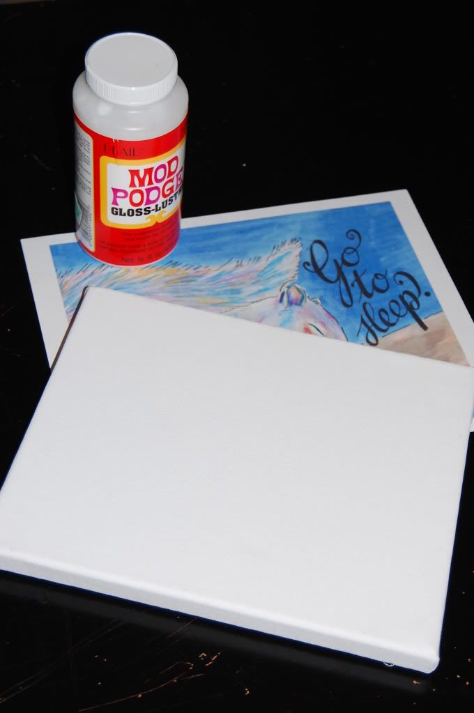 Just Deanna Make canvas art with free printables